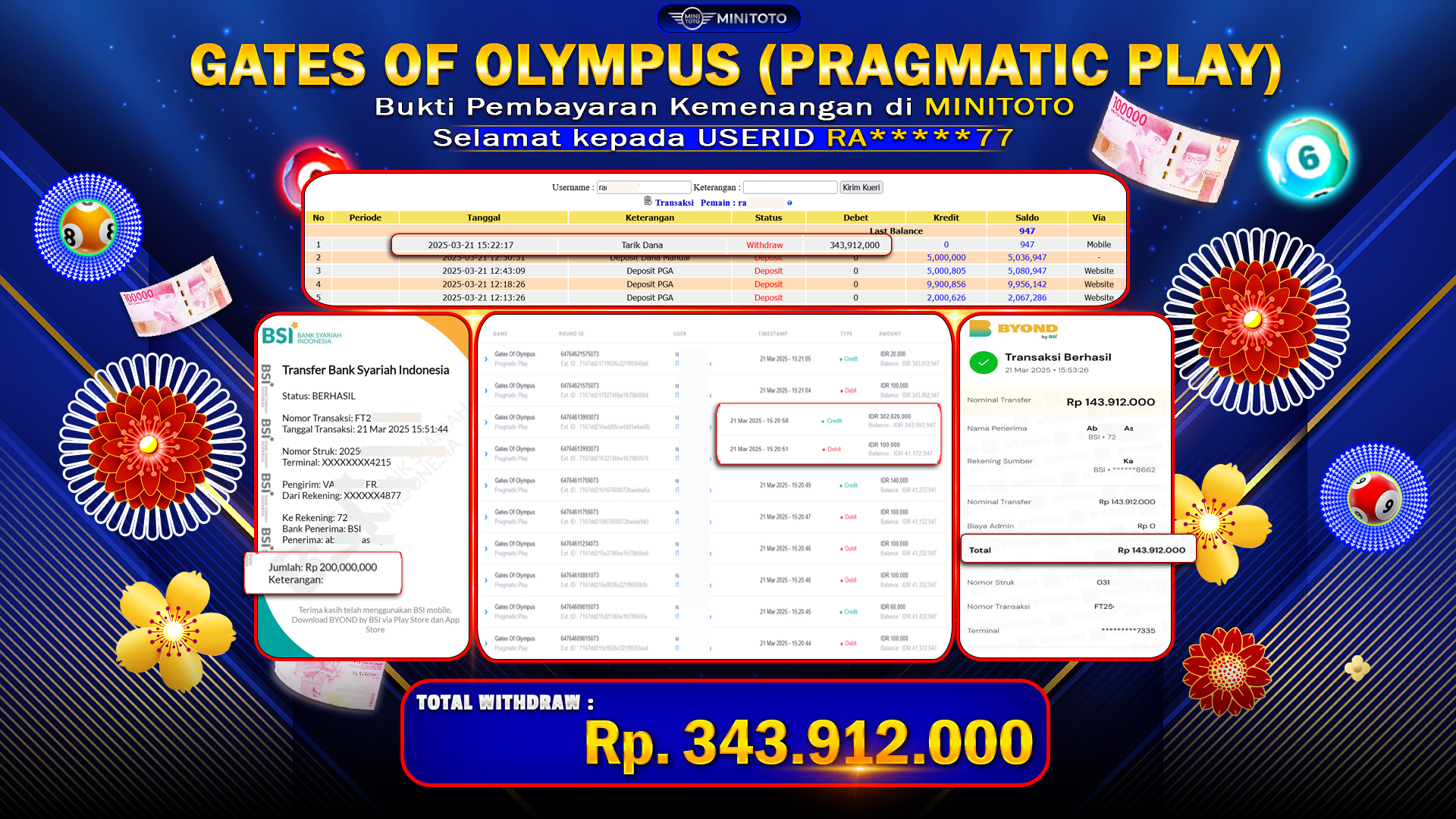 GATES OF OLYMPUS (PRAGMATIC PLAY)
