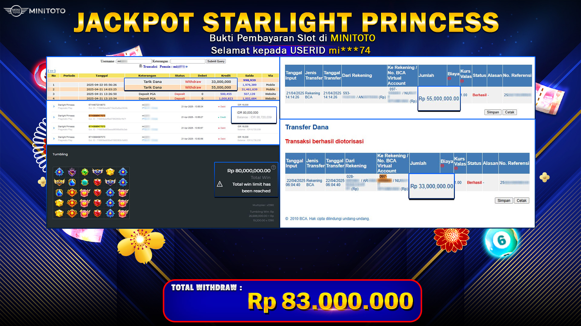 JP STARLIGHT PRINCESS  ( PRAGMATIC PLAY )