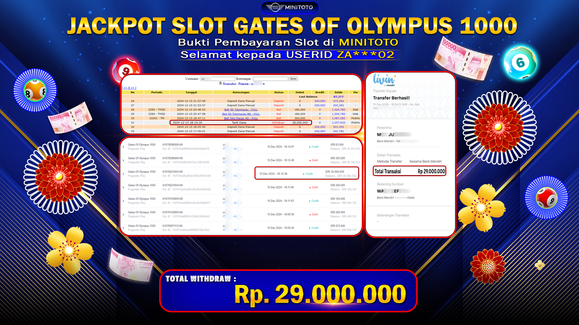 GATES OF OLYMPUS 1000 (PRAGMATIC PLAY)