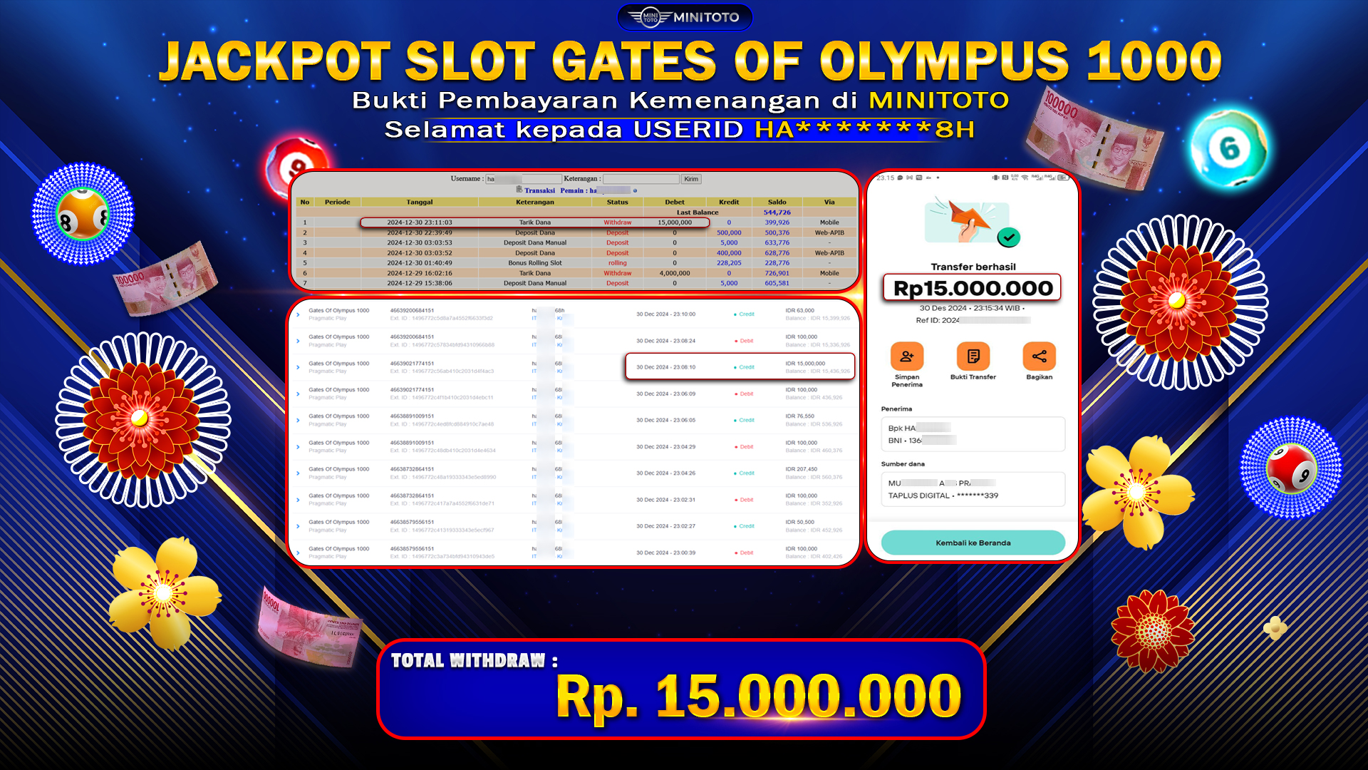 GATES OF OLYMPUS 1000 (PRAGMATIC PLAY)