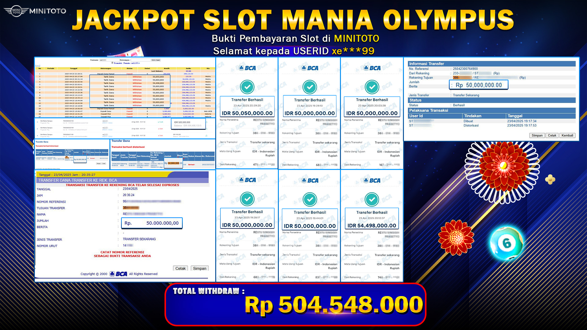 JACKPOT SLOT MANIA OLYMPUS