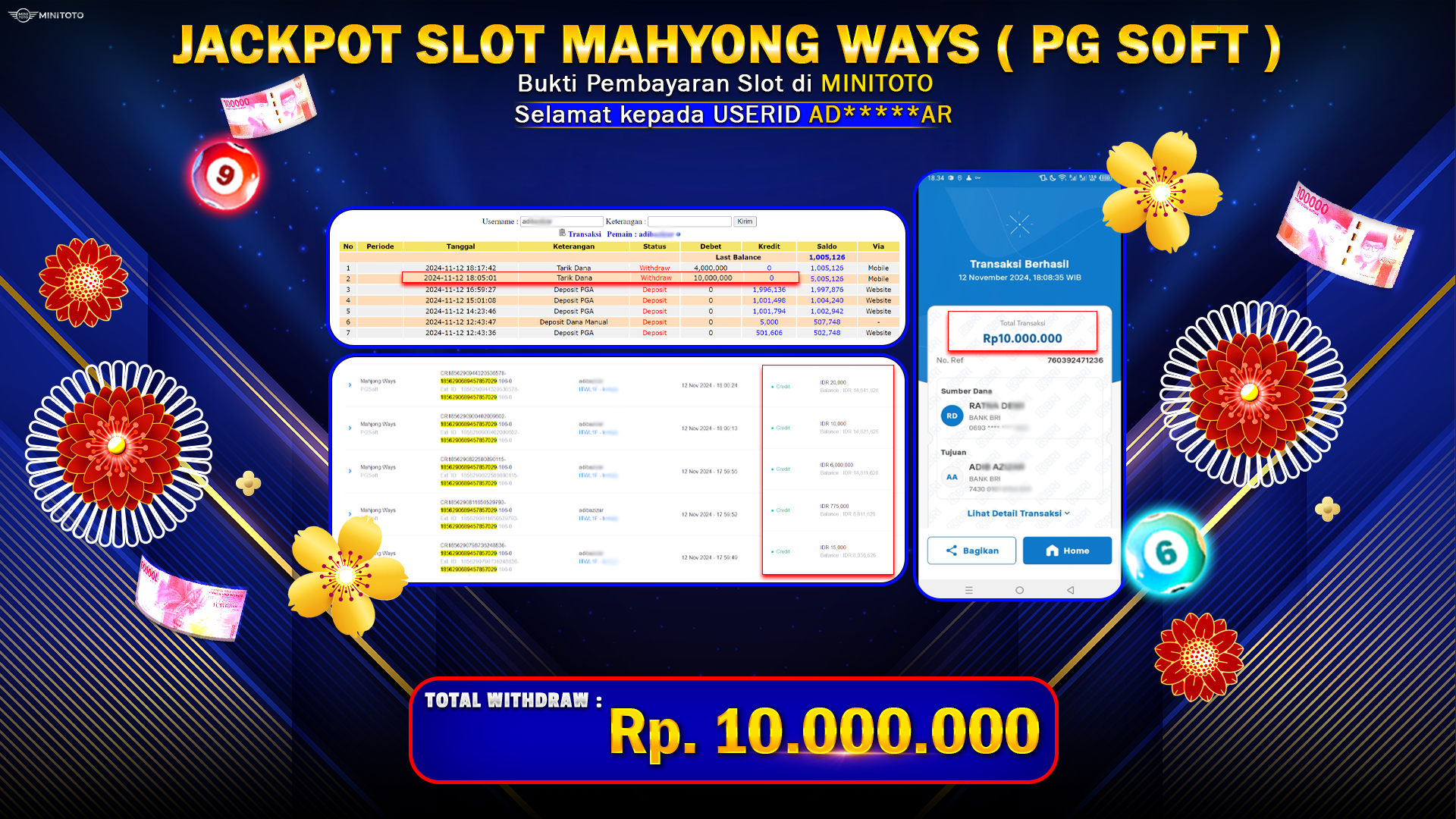 MAHYONG WAYS (PG SOFT)