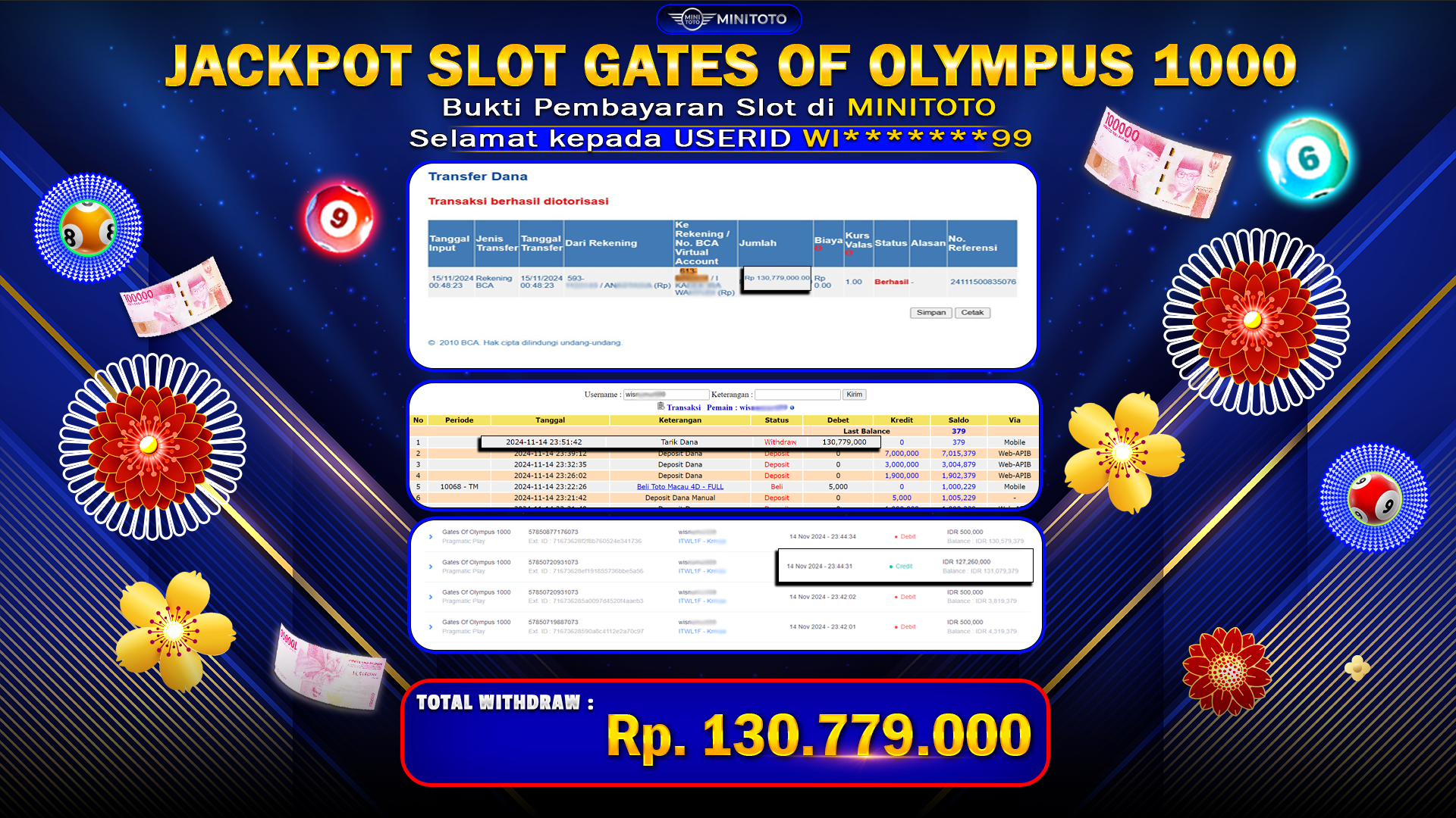 GATES OF OLYMPUS 1000 (PRAGMATIC PLAY)