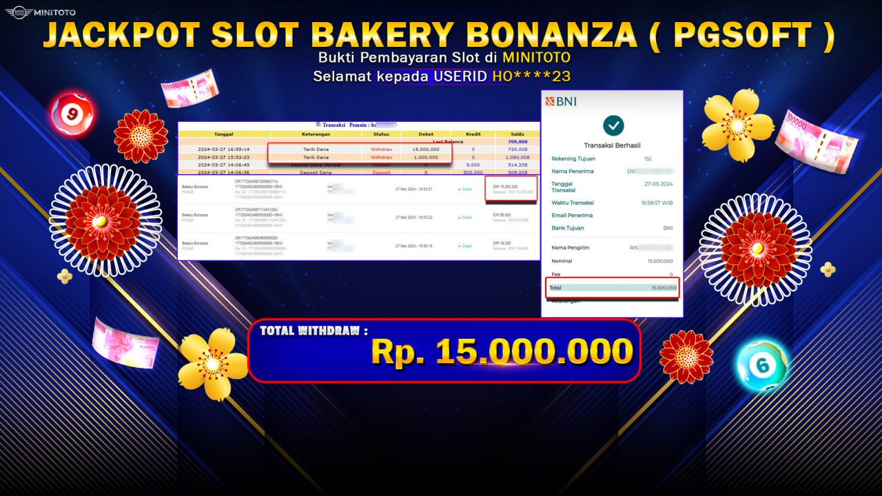 JP BAKERY BONANZA ( PG SOFT )