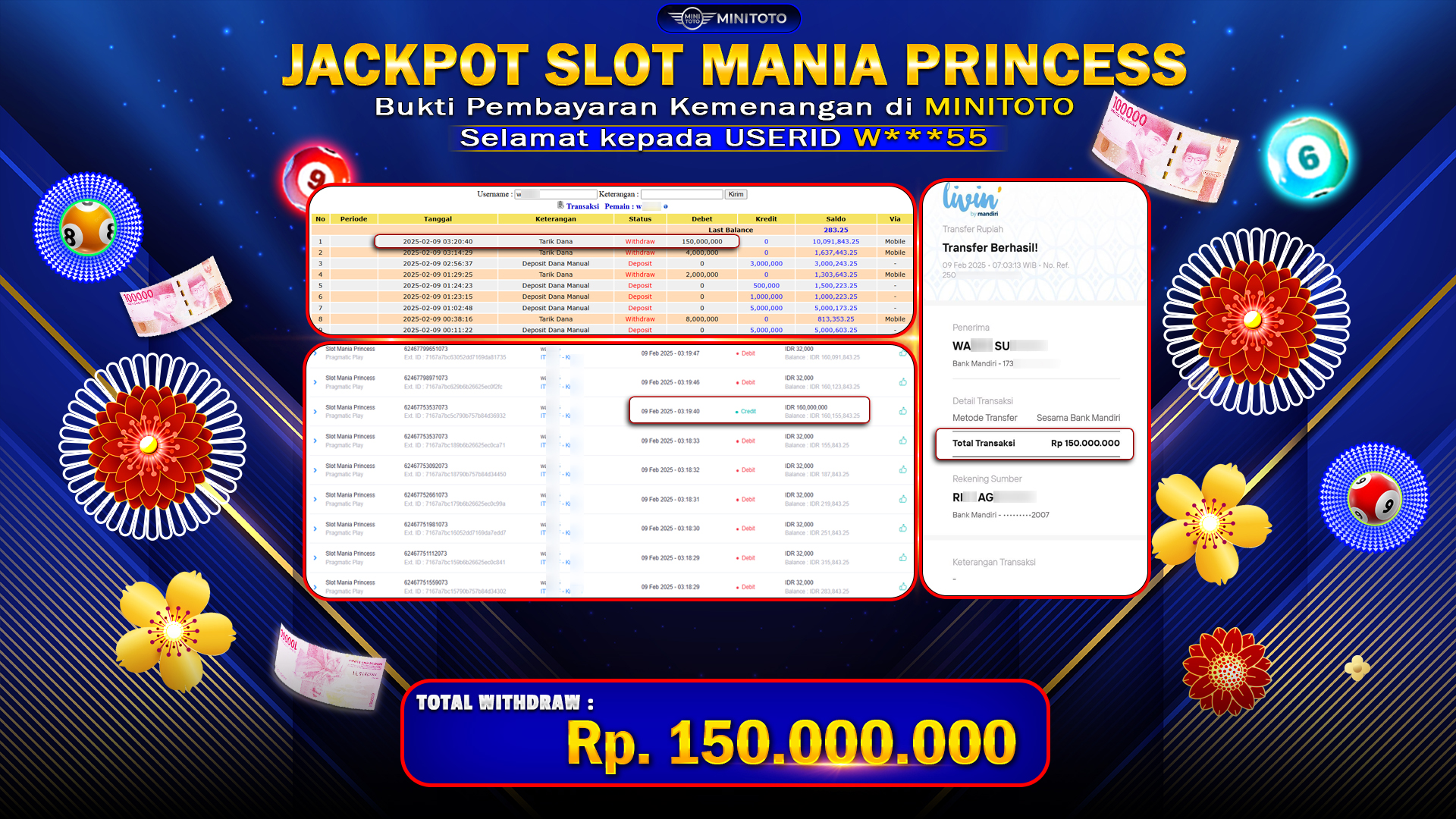 SLOT MANIA PRINCES (PRAGMATIC PLAY)